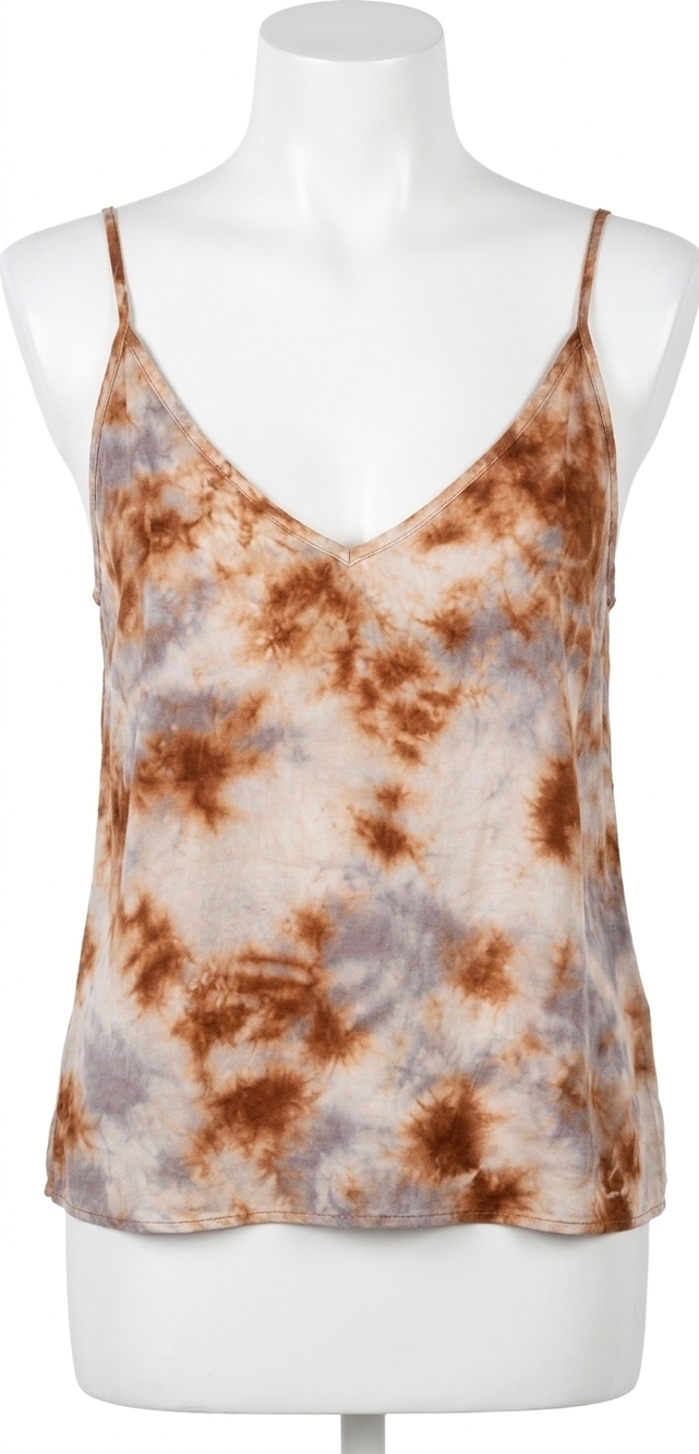 NEW YOUNG FABULOUS & BROKE tie dye hallie cami in thistle